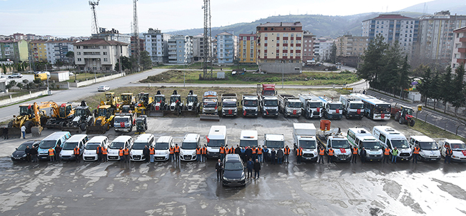 Tekkeköy Belediyesi Araç Filosunu İkiye Katladı