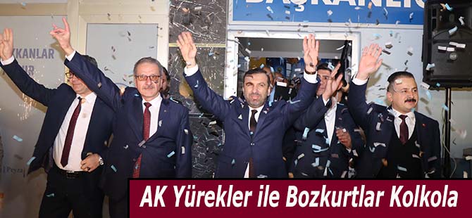 AK Yürekler ile Bozkurtlar Kolkola