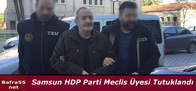 Samsun HDP Parti Meclis Üyesi Tutuklandı