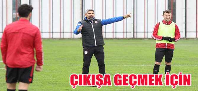 SAMSUNSPOR EYÜP MAÇINA HAZIR