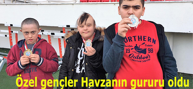 Özel gençler Havzanın gururu oldu