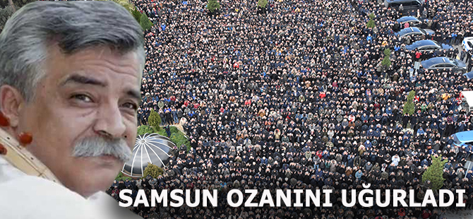 SAMSUN OZAN ARİF'İ UĞURLADI