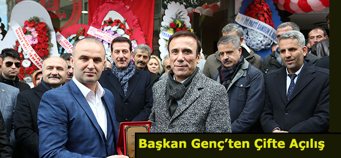 Başkan Genç’ten Çifte Açılış