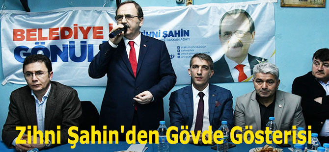 Zihni Şahin'den Gövde Gösterisi