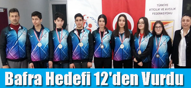 Bafra Hedefi 12'den Vurdu