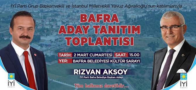 İYİ Parti Aday Toplantısına Davet