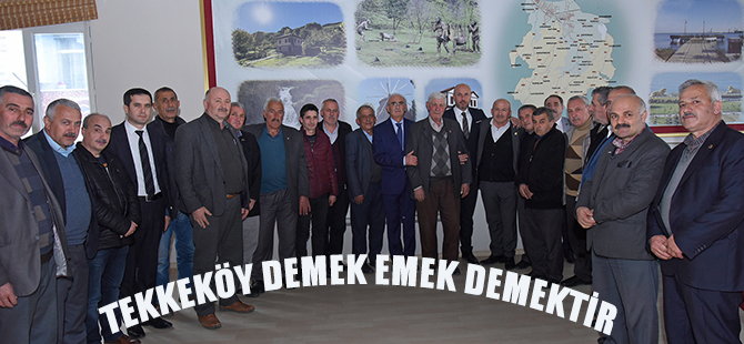 TEKKEKÖY DEMEK EMEK DEMEKTİR