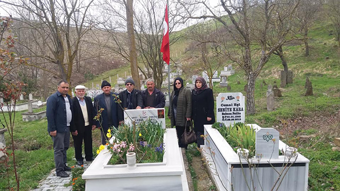 ALAÇAM’LI ŞEHİT P.ONB. KADİR KARA KABRİ BAŞINDA ANILDI