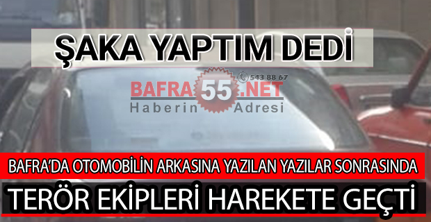 ŞAKA YAPTIM DEDİ