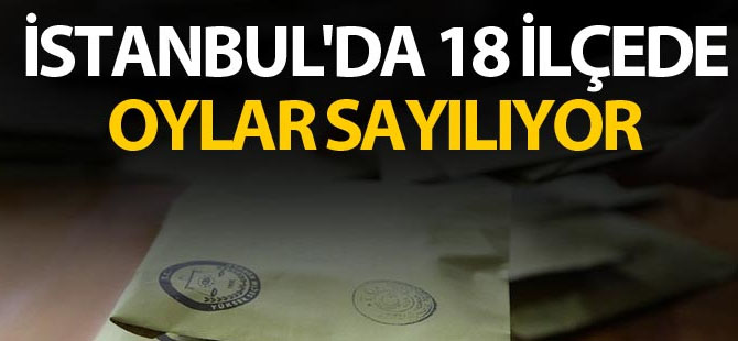 İstanbul'da Oylar Yeniden Sayılıyor