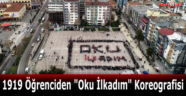 1919 öğrenciden "Oku İlkadım" koreografisi