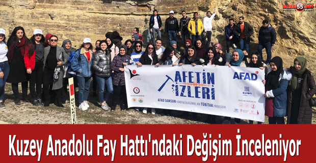 Kuzey Anadolu Fay Hattı'ndaki Değişim İnceleniyor