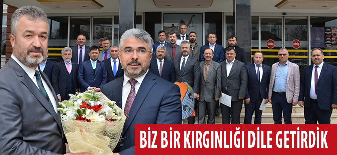 BİZ BİR KIRGINLIĞI DİLE GETİRDİK