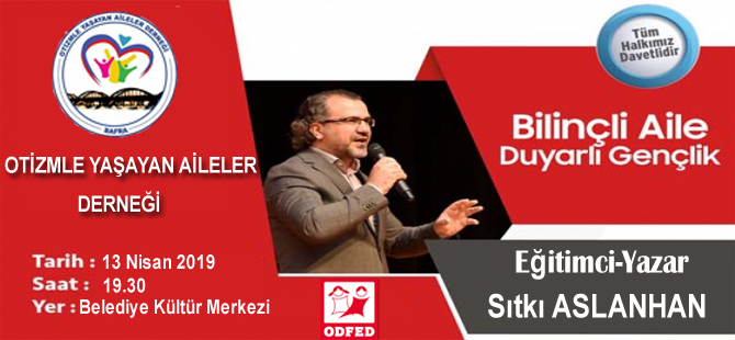 "BİLİNÇLİ AİLE DUYARLI GENÇLİK" KONFERANSINA DAVET