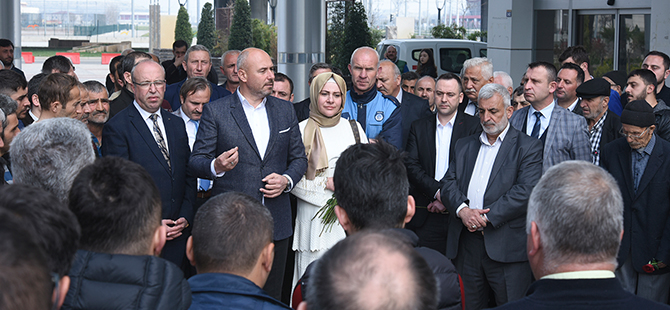 TEKKEKÖY BELEDİYE BAŞKANI HASAN TOGAR’A COŞKULU KARŞILAMA