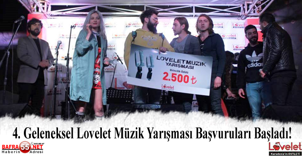 4. Geleneksel Lovelet Müzik Yarışması Başvuruları Başladı!