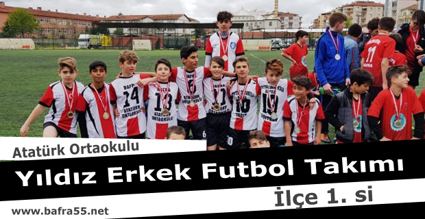 Yıldız Erkek Futbol Takımı İlçe 1. si