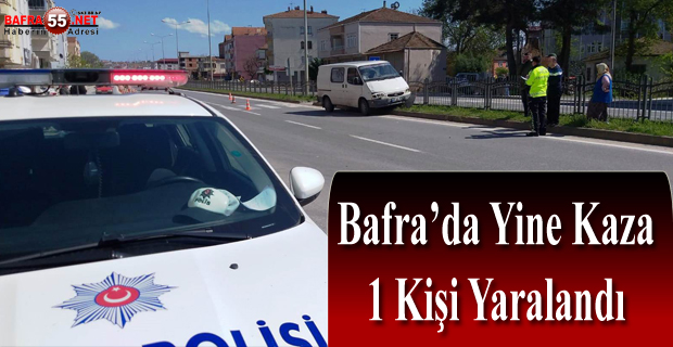 BAFRA'DA KAZA! 17 YAŞINDA ÇOCUK KAZADA...