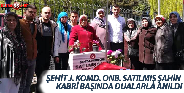 Bafralı Şehit Komando Kabri Başında Dualarla anıldı