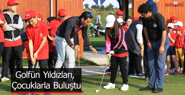 Golfün Yıldızları, Çocuklarla Buluştu