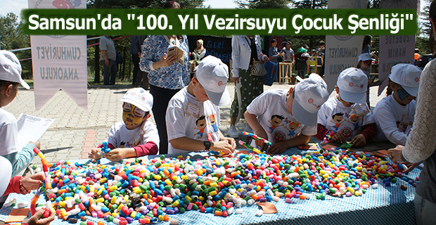 Samsun'da "100. Yıl Vezirsuyu Çocuk Şenliği"