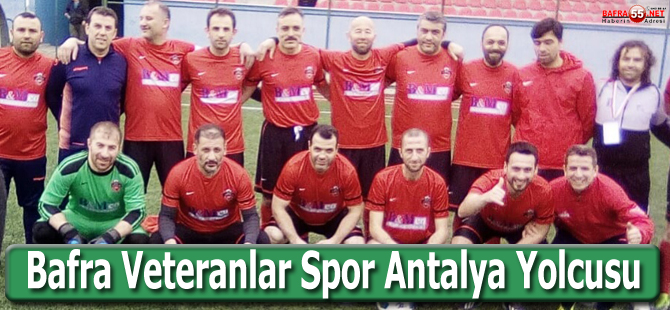 Bafra Veteranlar Spor Antalya Yolcusu