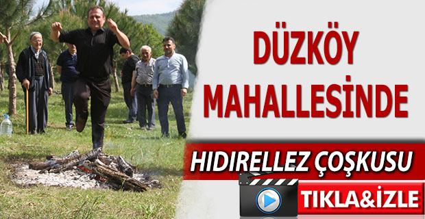 Düzköy Mahallesinde Hıdırellez Kutlandı