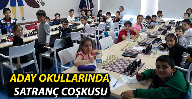 ADAY OKULLARINDA SATRANÇ COŞKUSU