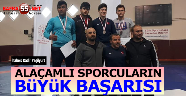 Alaçamlı Sporcuların Büyük Başarısı