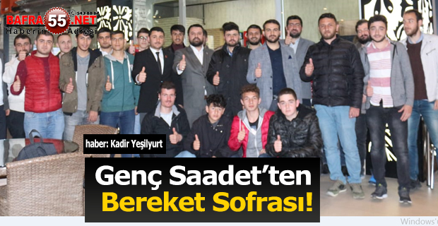 Genç Saadet’ten Bereket Sofrası!