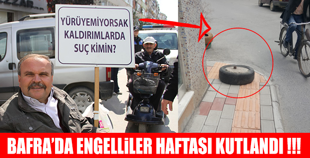 Engelliler Haftasında Engelliye Bir Engel Daha