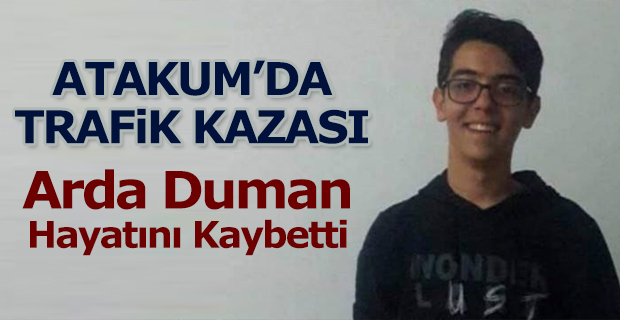 Atakum'da Trafik Kazası Arda Duman Hayatını Kaybetti