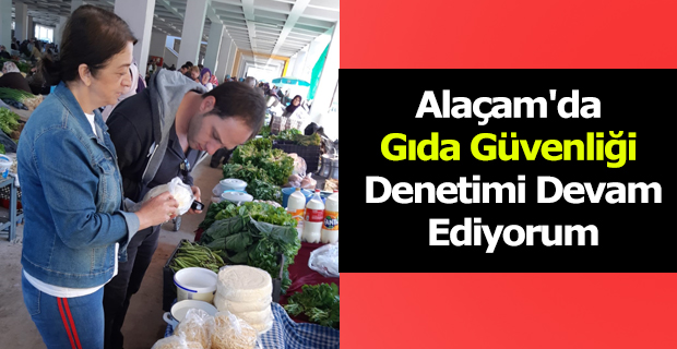 Alaçam'da Gıda Güvenliği Denetimi Devam Ediyorum