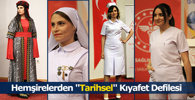 Hemşirelerden "Tarihsel" Kıyafet Defilesi