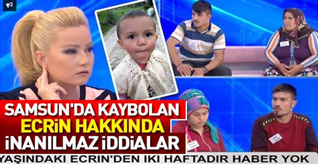 Kayıp Ecrin Bebek Olayında Kan Donduran İddialar!