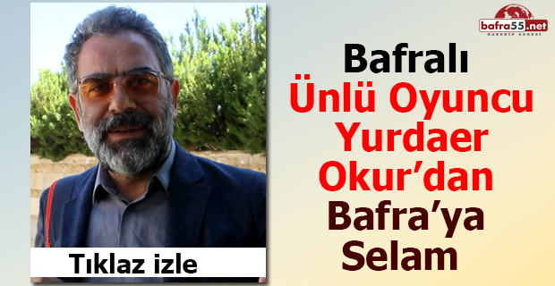 Ünlü Oyuncu Yurdaer Okur Barış Medya Gruba çarpıcı Açıklamalar