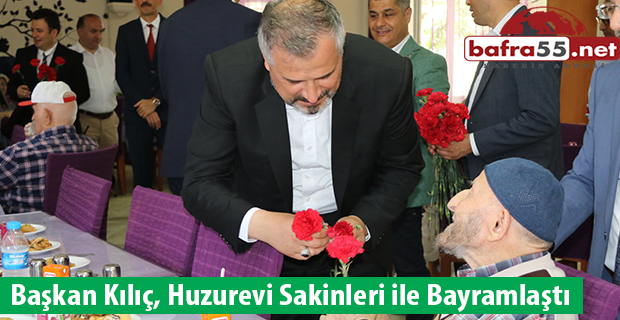 Başkan Kılıç, Huzurevi Sakinleri ile Bayramlaştı