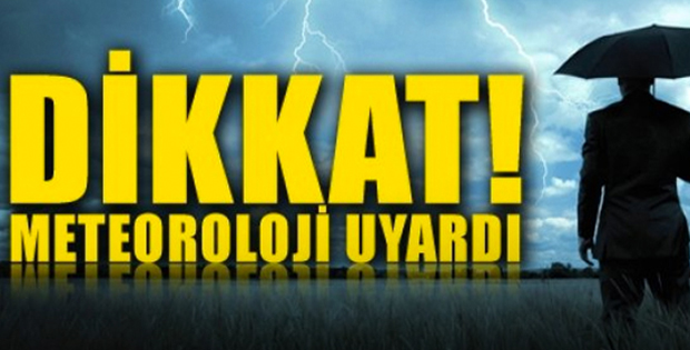 Samsunlular dikkat! Meteoroloji uyardı!