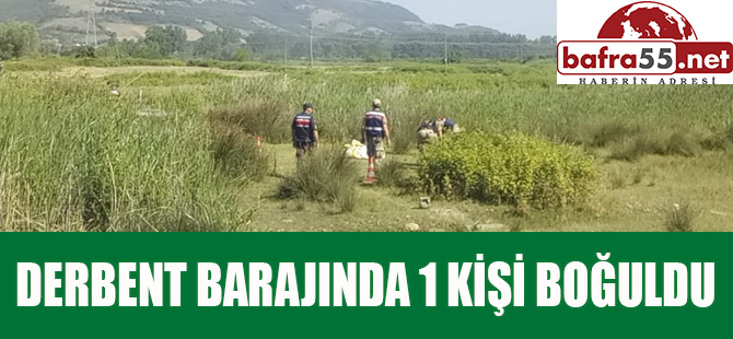 DERBENT BARAJINDA 1 KİŞİ BOĞULDU