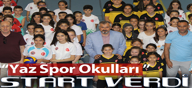 BAFRA BELEDİYESİ YAZ SPOR OKULLARINA COŞKULU AÇILIŞ