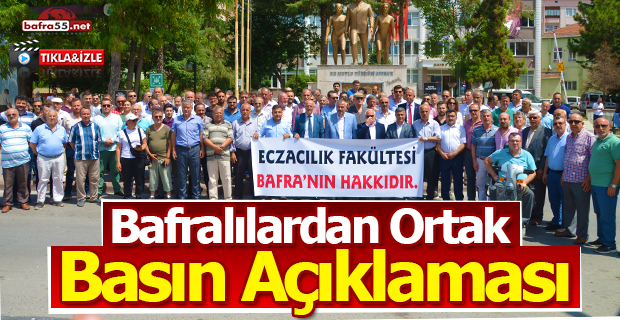 Bafralılardan Ortak Basın Açıklaması