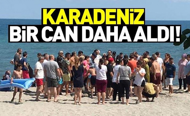 Karadeniz bir can daha aldı