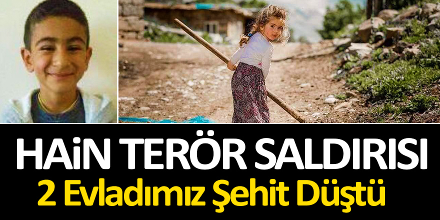 Hain Terör Saldırısı 2 Evladımız Şehit Düştü!