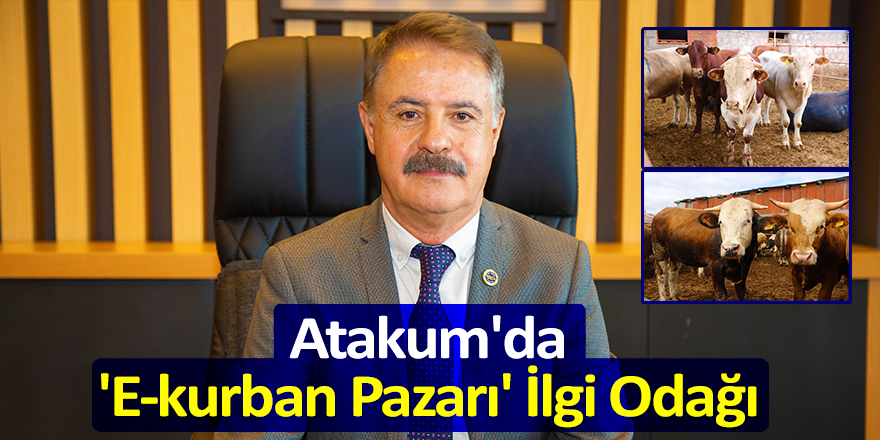 Atakum'da 'E-kurban pazarı' İlgi Odağı