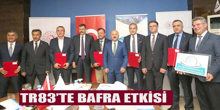 TR83’TE BAFRA ETKİSİ