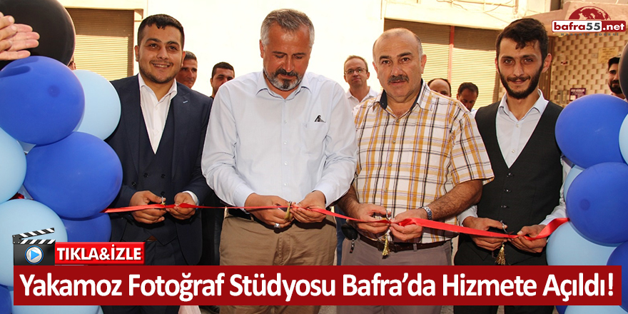 Yakamoz Fotoğraf Stüdyosu Bafra’da Hizmete Açıldı!