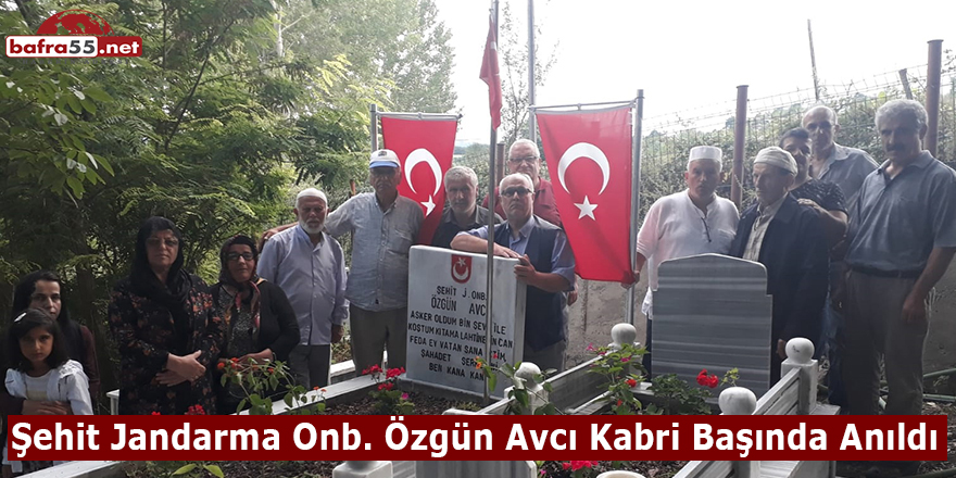 Şehit Jandarma Onb. Özgün Avcı Kabri Başında Anıldı