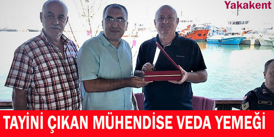 BAŞKAN OSMAN PARLAK’TAN VEDA YEMEĞİ