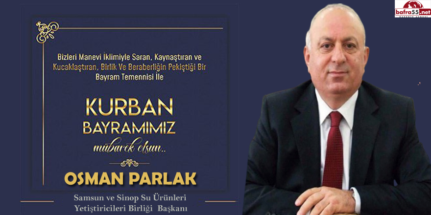 Başkan Parlak'tan Kurban Bayramı mesajı