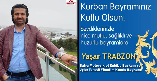 Başkan Trabzon’dan Kurban Bayramı Mesajı